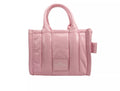 Marc Jacobs | The Shiny Crinkle Micro Tote Bubblegum Leather Crossbody