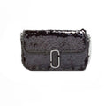 Marc Jacobs | The Mini J Marc Shoulder Bag Black Sequined Crossbody Bag