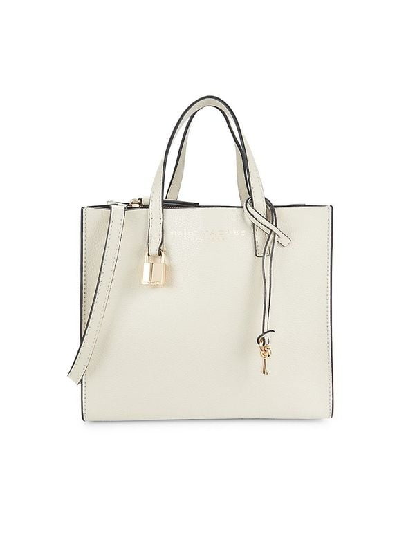 Marc Jacobs | Women'S Mini Pebbled Tote - Marshmallow