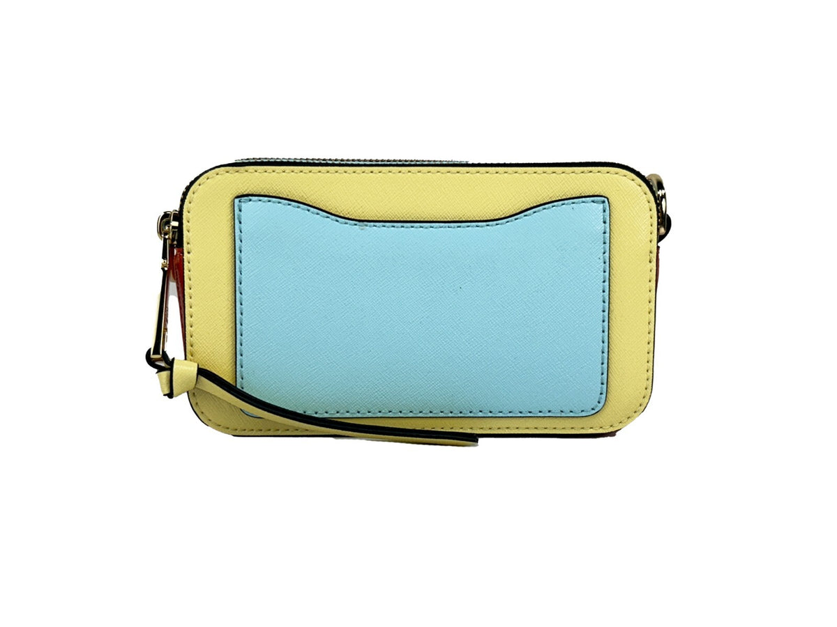 Marc Jacobs | The Snapshot Crossbody Bag (Pastel Yellow Multi)