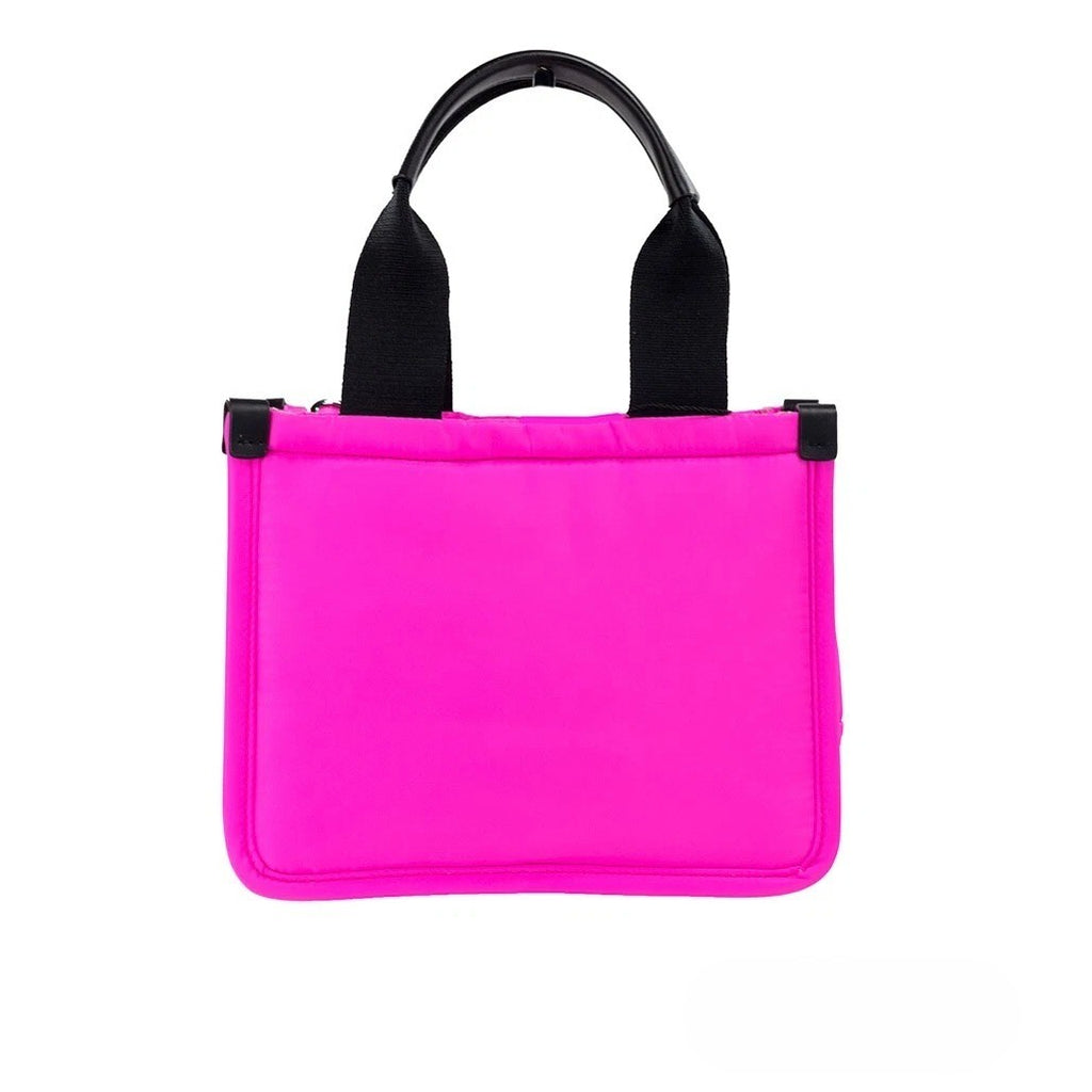 Marc Jacobs | Small Neon Fuchsia Nylon Fabric Tote Convertible Bag Purse