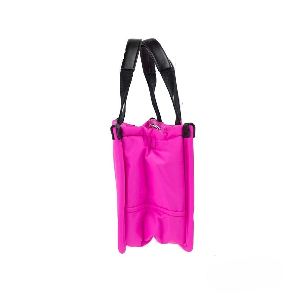 Marc Jacobs | Small Neon Fuchsia Nylon Fabric Tote Convertible Bag Purse