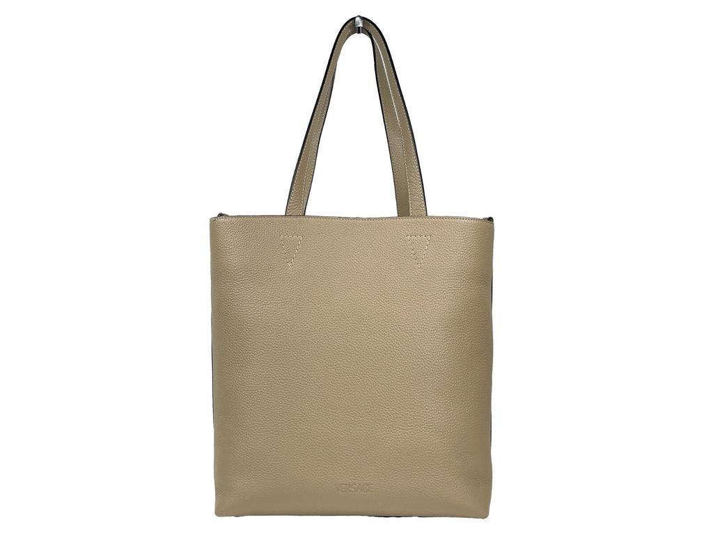 Versace | Medusa Large Leather Tote Bag With Pouch