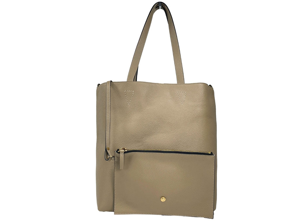 Versace | Medusa Large Leather Tote Bag With Pouch