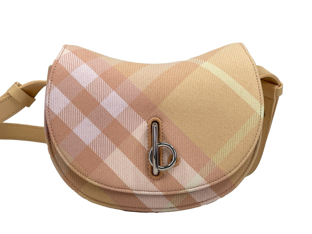 Burberry | Mini Check Rocking Horse Crossbody Bag Purse
