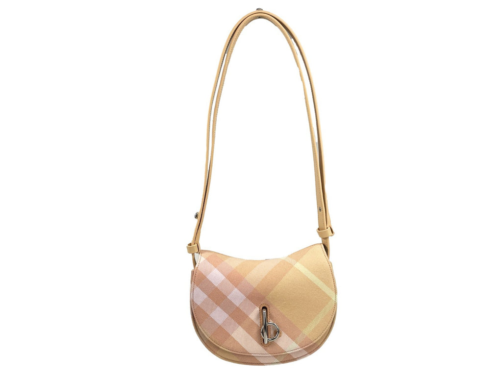 Burberry | Mini Check Rocking Horse Crossbody Bag Purse