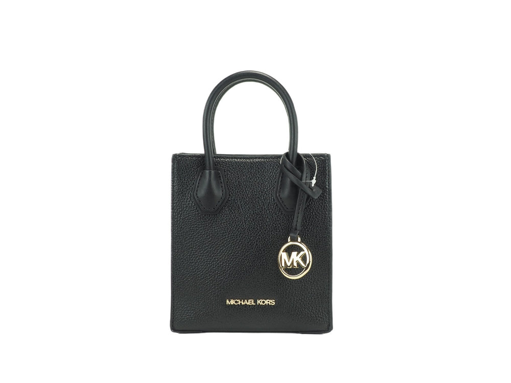 Michael Kors | Women'S Leather XS Mercer Crossbody Black Solid