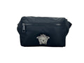 Versace | Medusa Black Nylon Belt Bag Waist Fanny Pack Purse