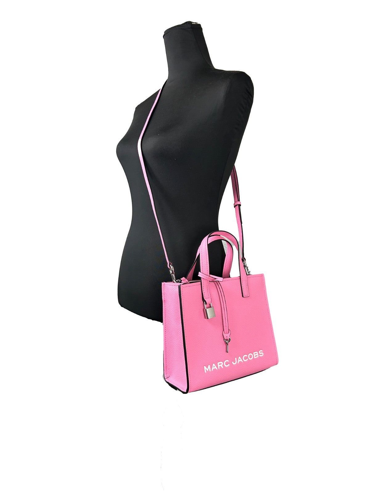 Marc Jacobs | Mini Grind Pink Leather Crossbody Bag Purse