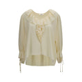 Chloé | Beige Silk Blouse