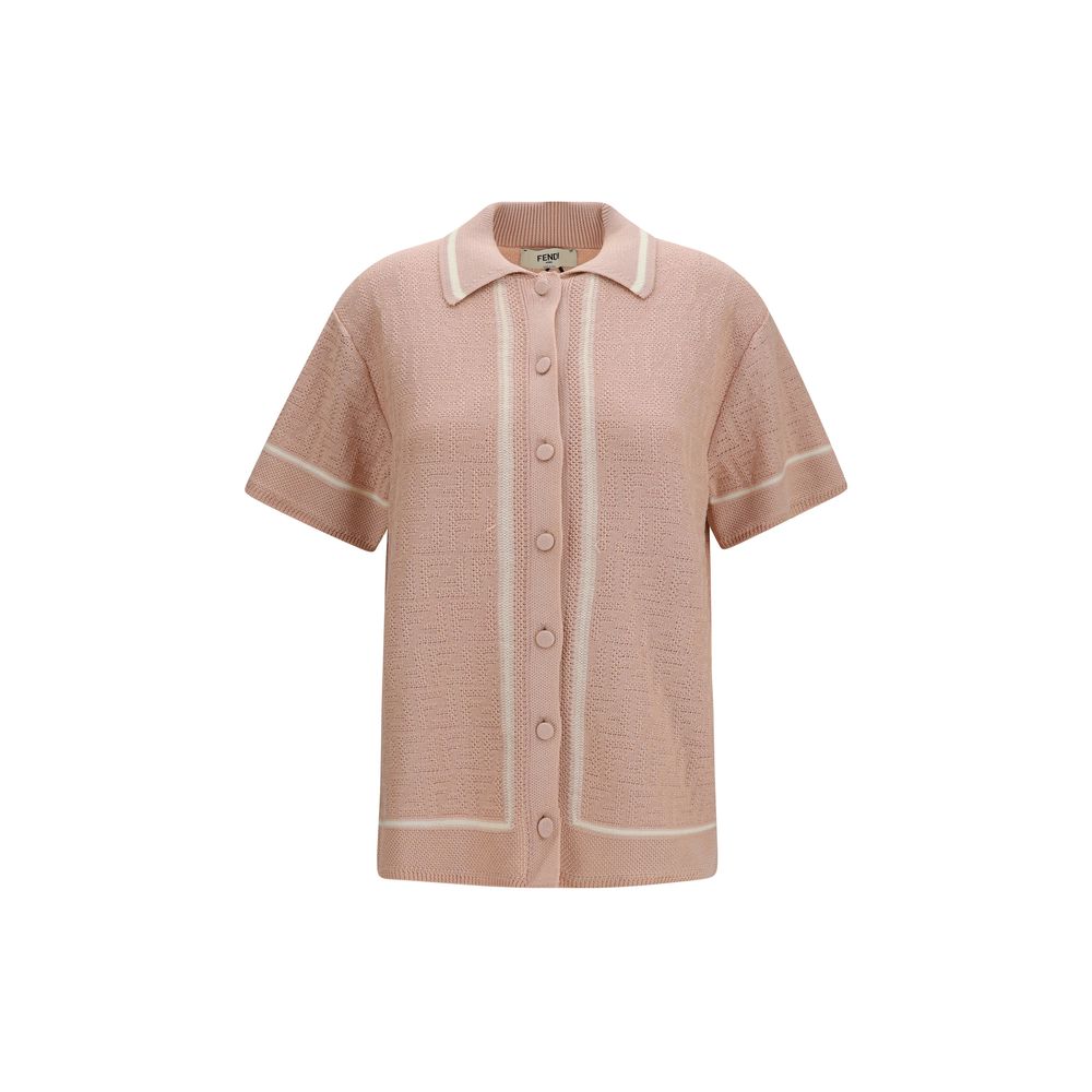 Fendi | Multicolor Cotton Shortsleeve Shirt
