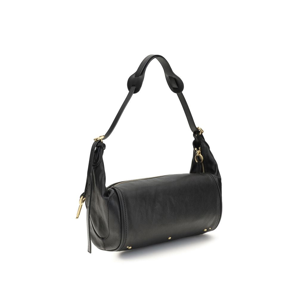 Chloé | Black Calf Leather Bos Taurus Shoulder Bag