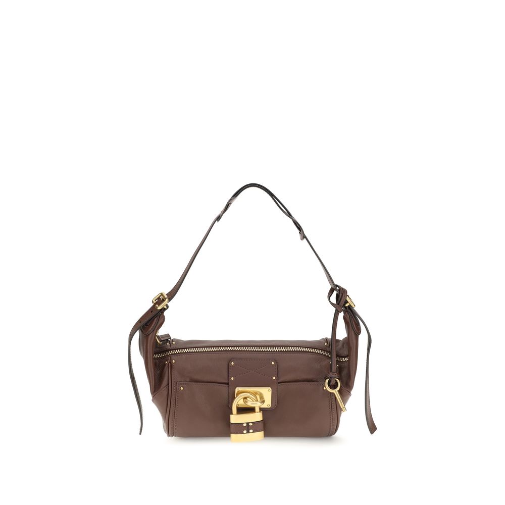 Chloé | Brown Calf Leather Bos Taurus Shoulder Bag