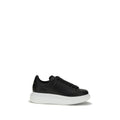 Alexander McQueen | Black Calf Leather Bos Taurus Platform Sneakers