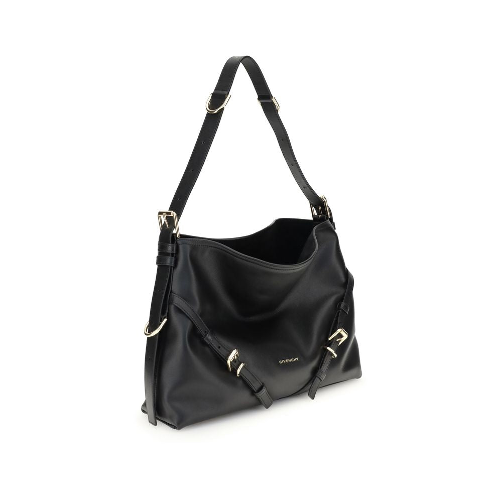 Givenchy | Black Calf Leather Bos Taurus Handbag