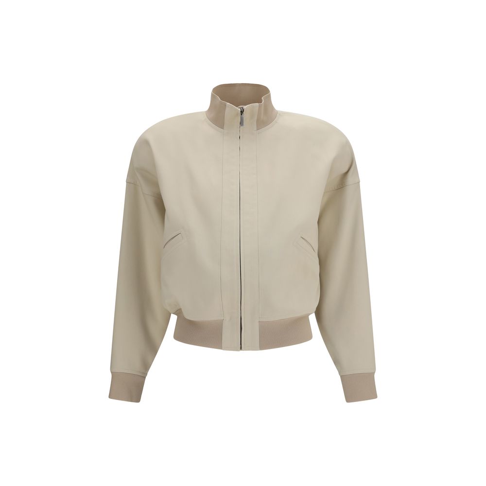 Gucci | Beige Cotton Bomber