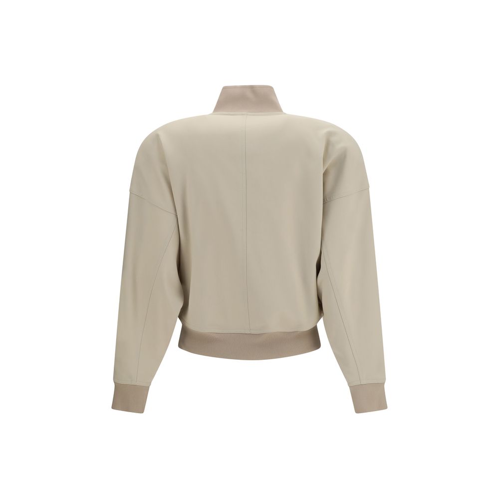 Gucci | Beige Cotton Bomber