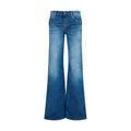 Gucci | Blue Cotton Flared Jeans
