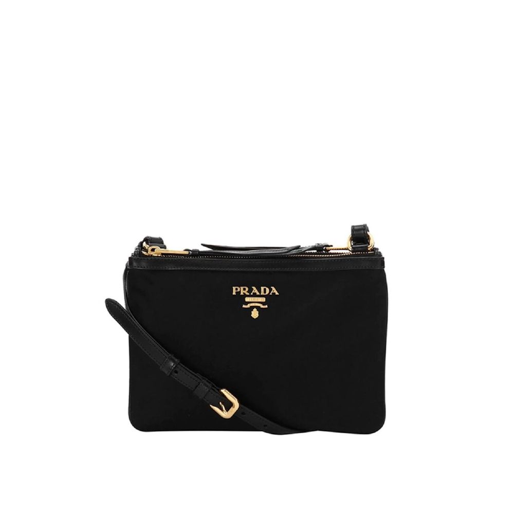 Prada | Black Nylon Crossbody Bag