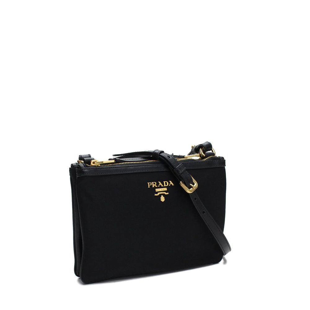 Prada | Black Nylon Crossbody Bag
