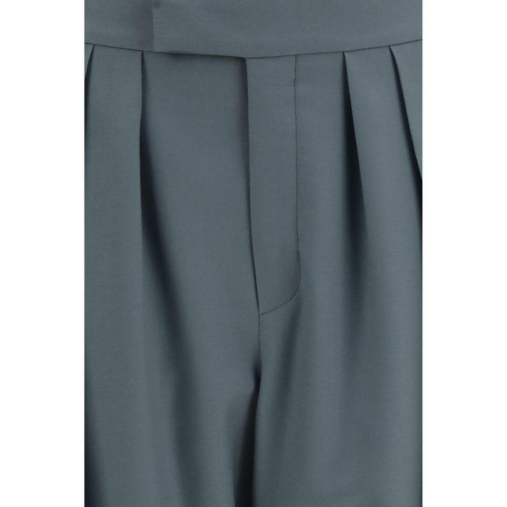Chloé | Bicolor Wool Oves Aries Dress Pants