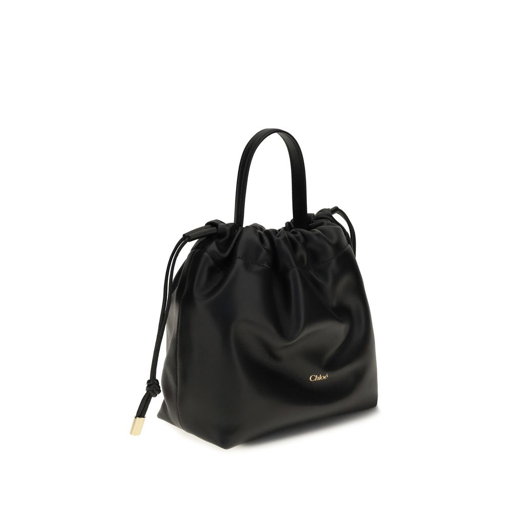 Chloé | Black Lamb Ovis Aries Shoulder Bag
