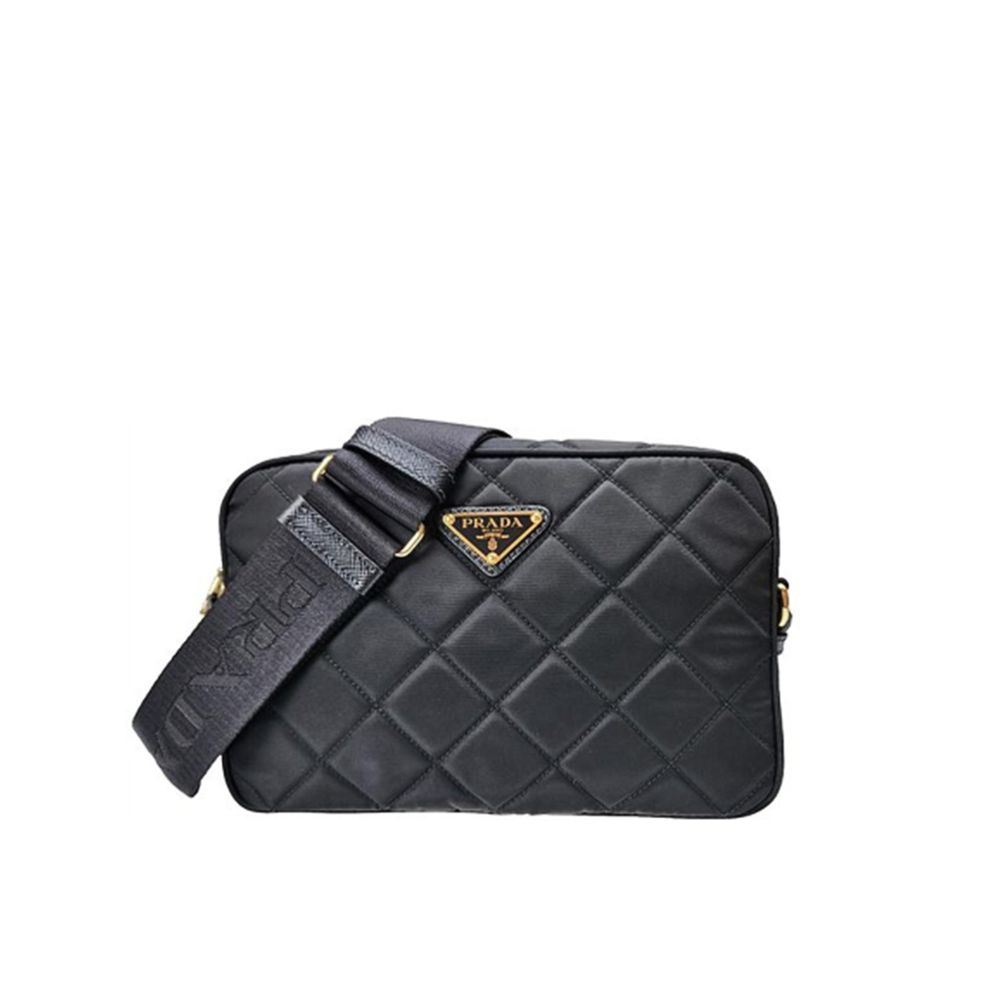 Prada | Black Nylon Crossbody Bag