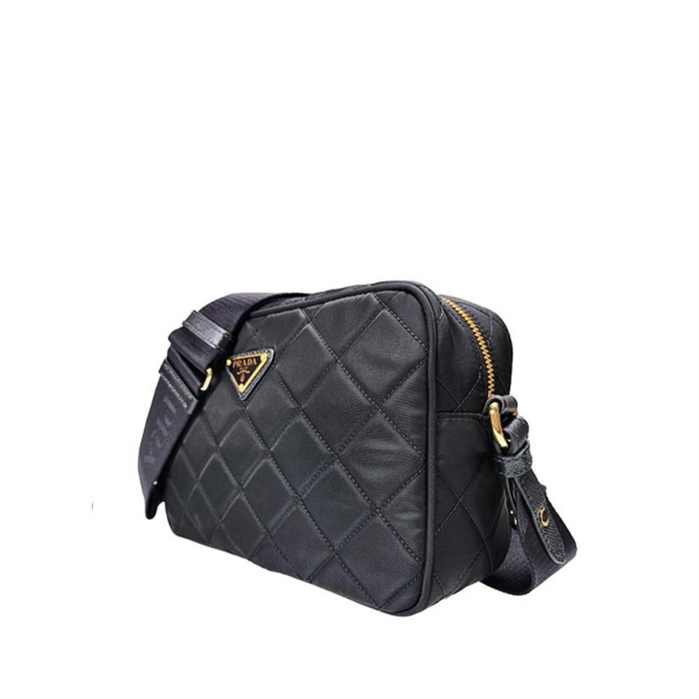 Prada | Black Nylon Crossbody Bag