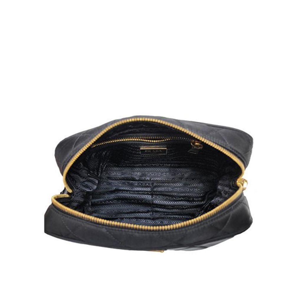 Prada | Black Nylon Crossbody Bag