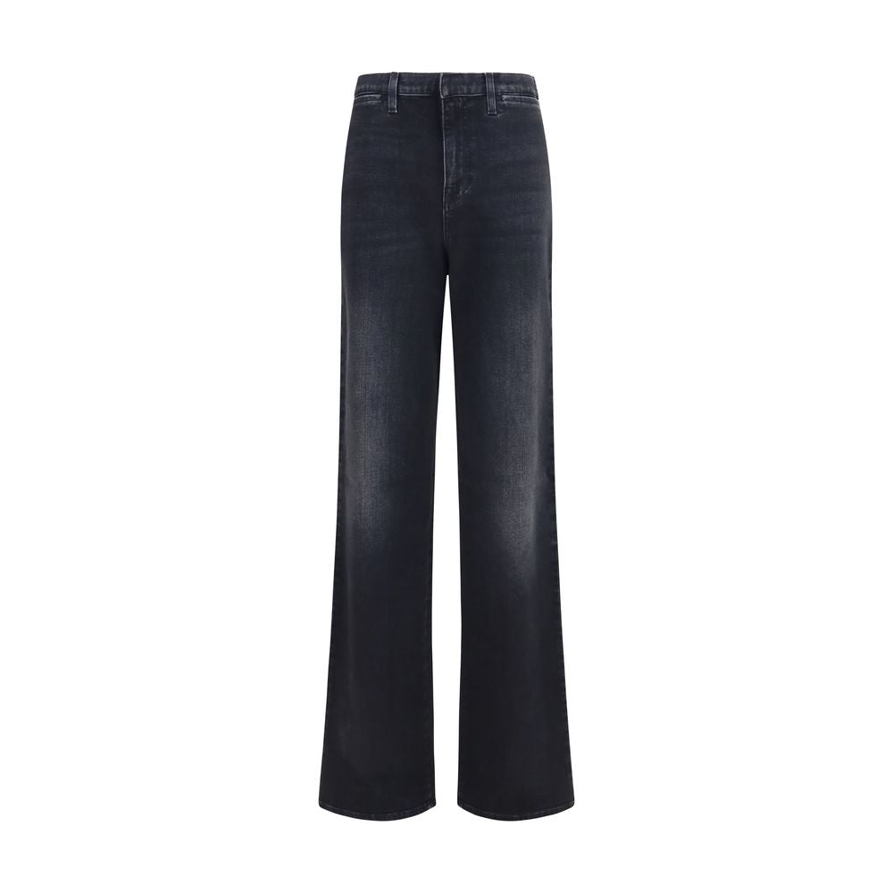 Gucci | Black Cotton Straight-Leg Jeans
