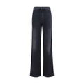 Gucci | Black Cotton Straight-Leg Jeans