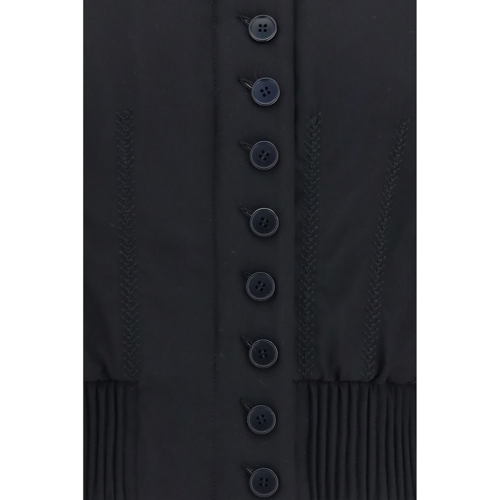 Alexander McQueen | Black Polyester Bomber
