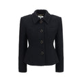 Chloé | Black Wool Oves Aries Blazer