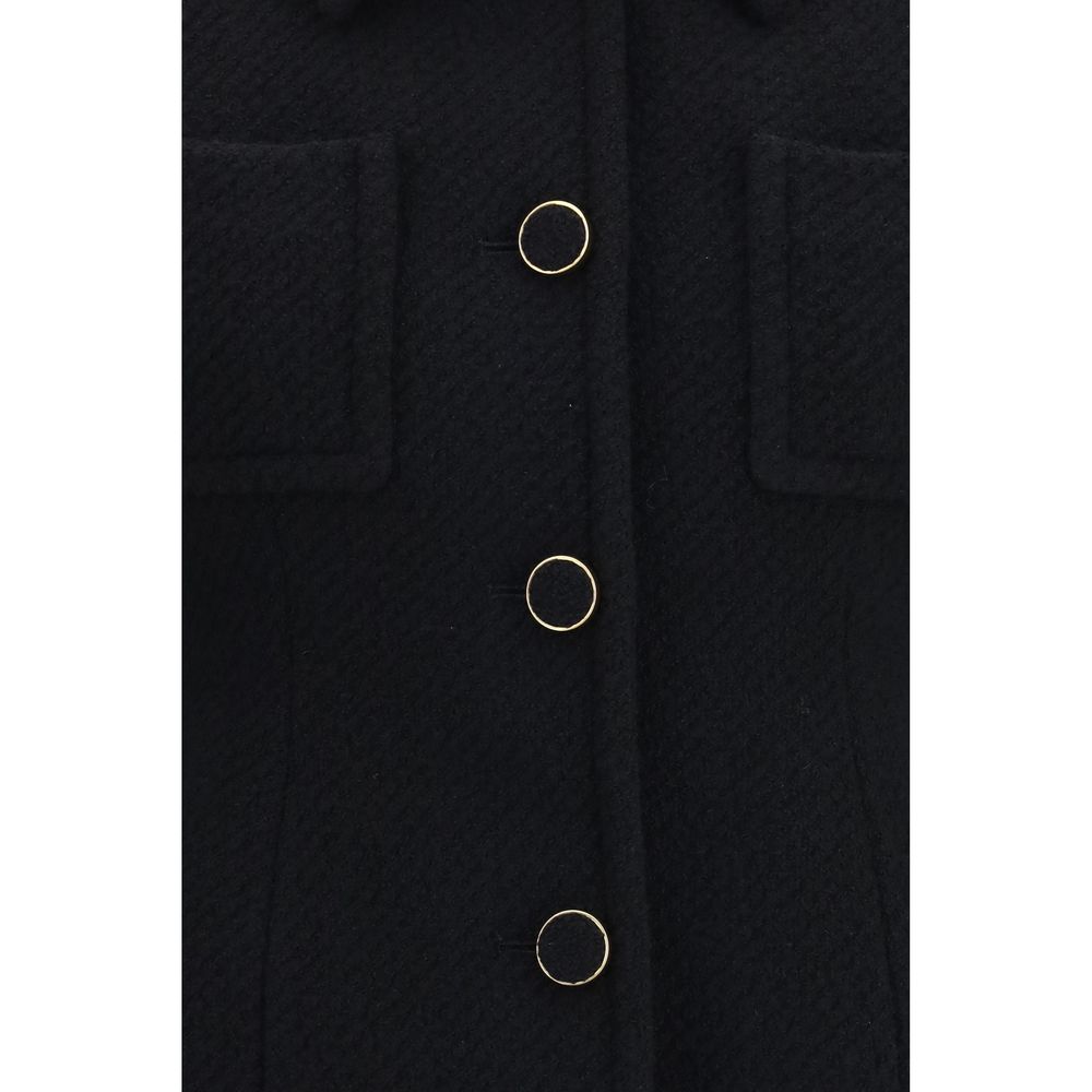 Chloé | Black Wool Oves Aries Blazer