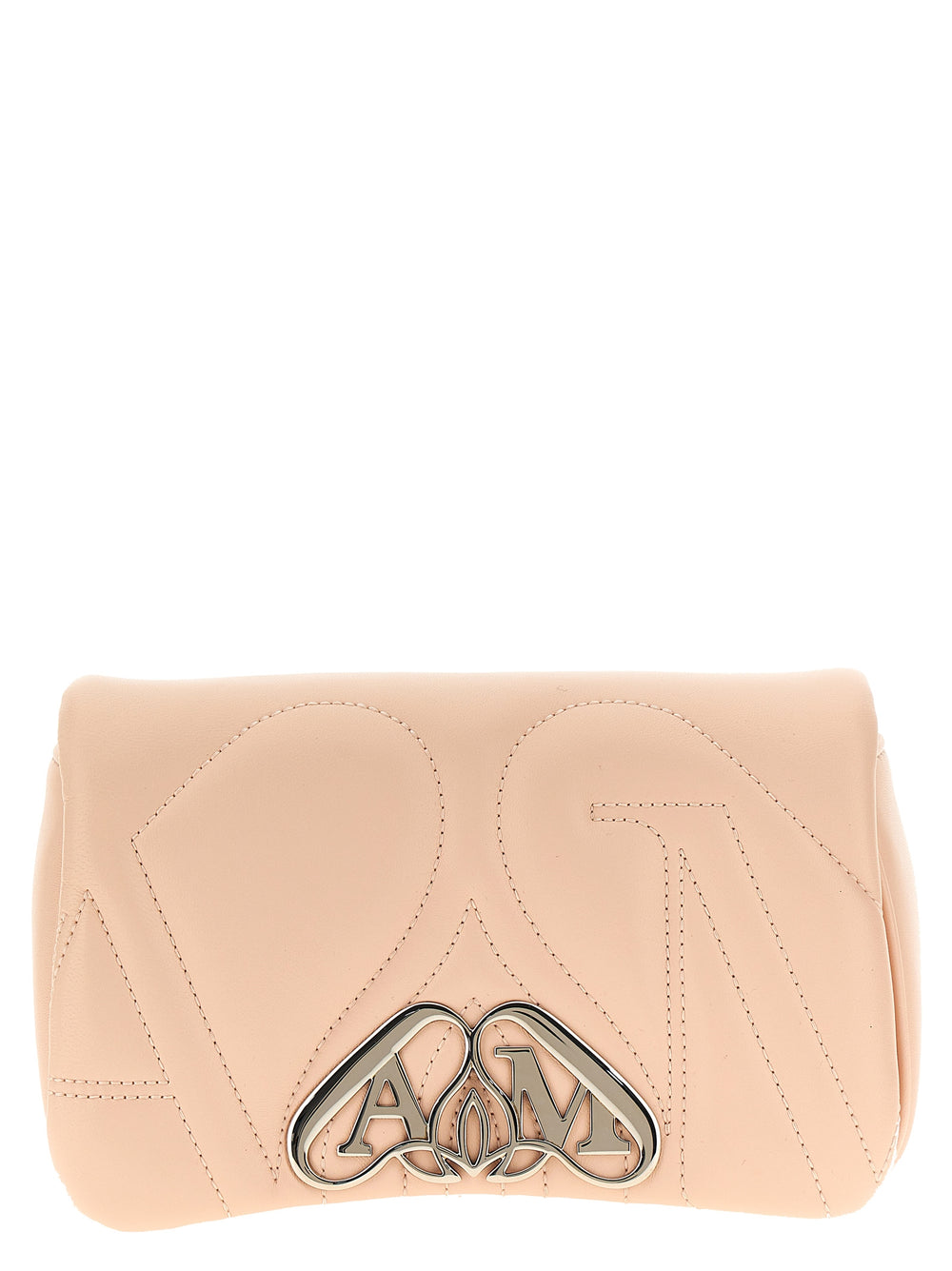 Alexander McQueen | Beige Lamb Leather Crossbody Bag