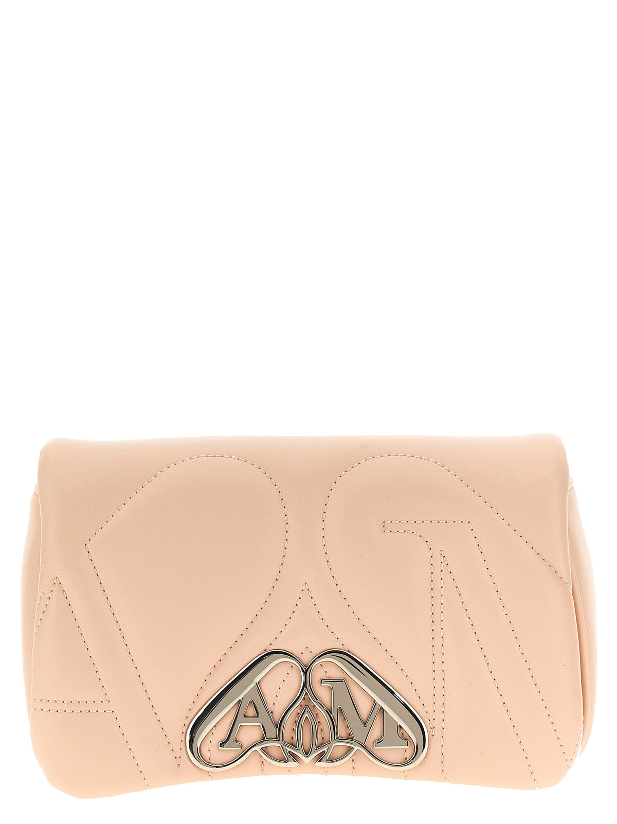 Alexander McQueen | Beige Lamb Leather Crossbody Bag
