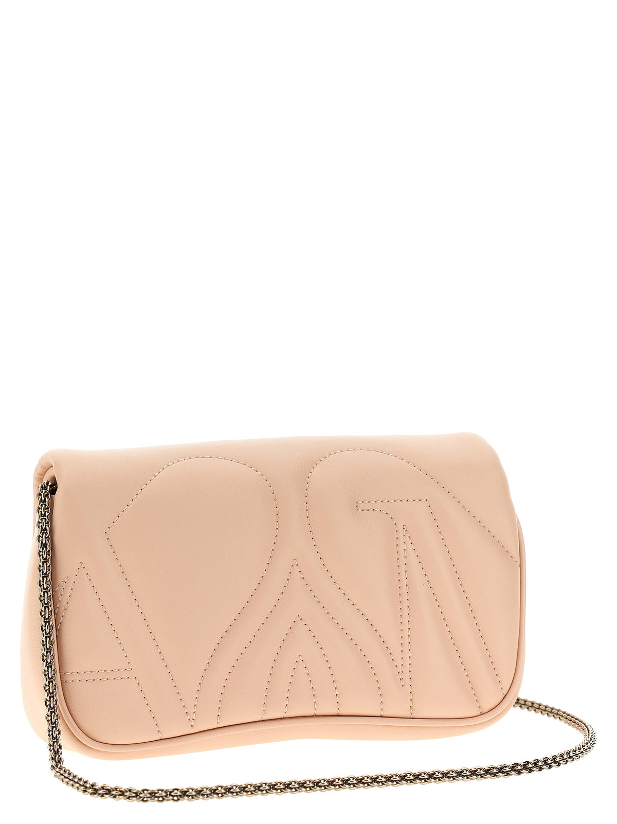Alexander McQueen | Beige Lamb Leather Crossbody Bag