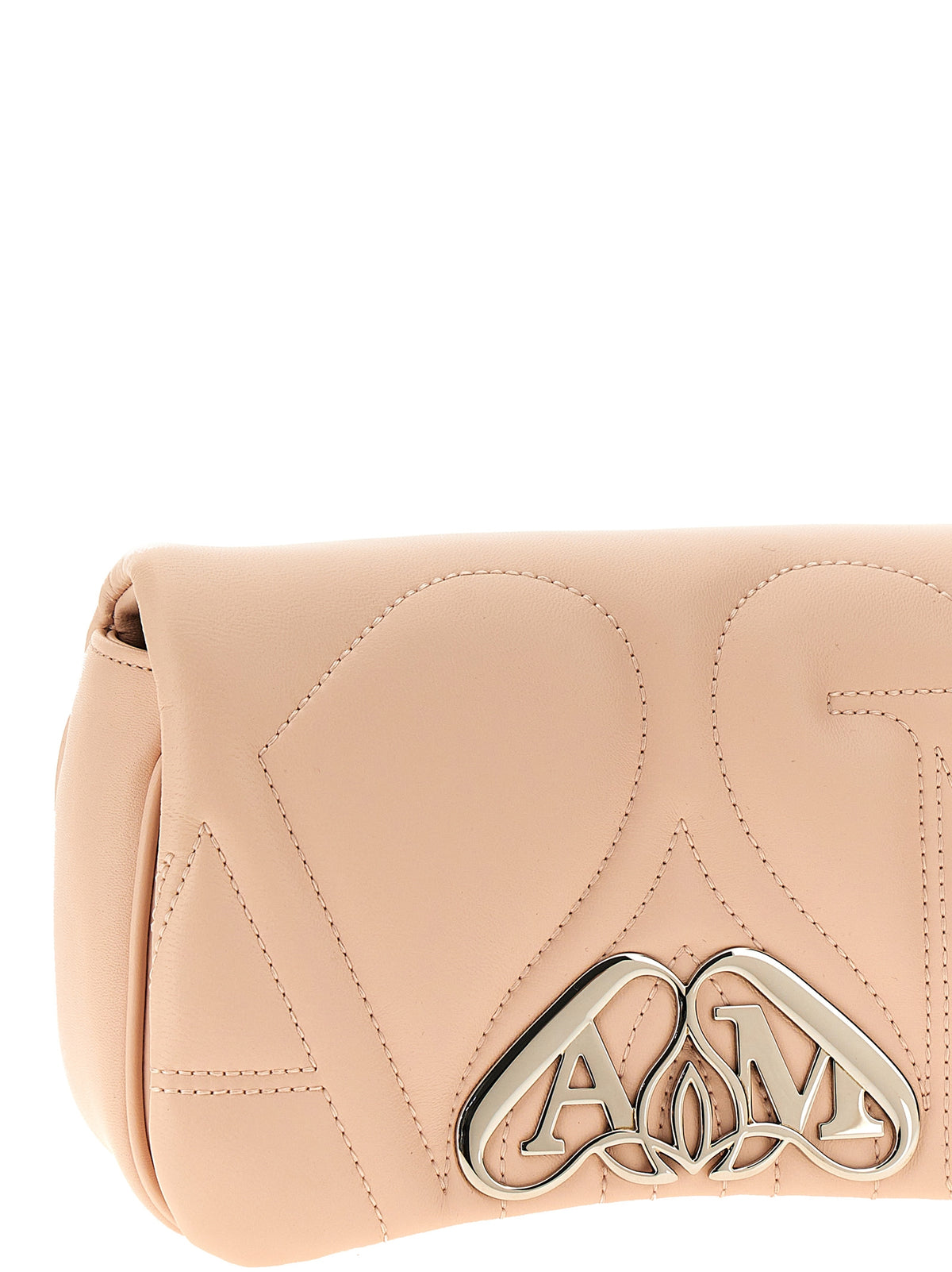 Alexander McQueen | Beige Lamb Leather Crossbody Bag