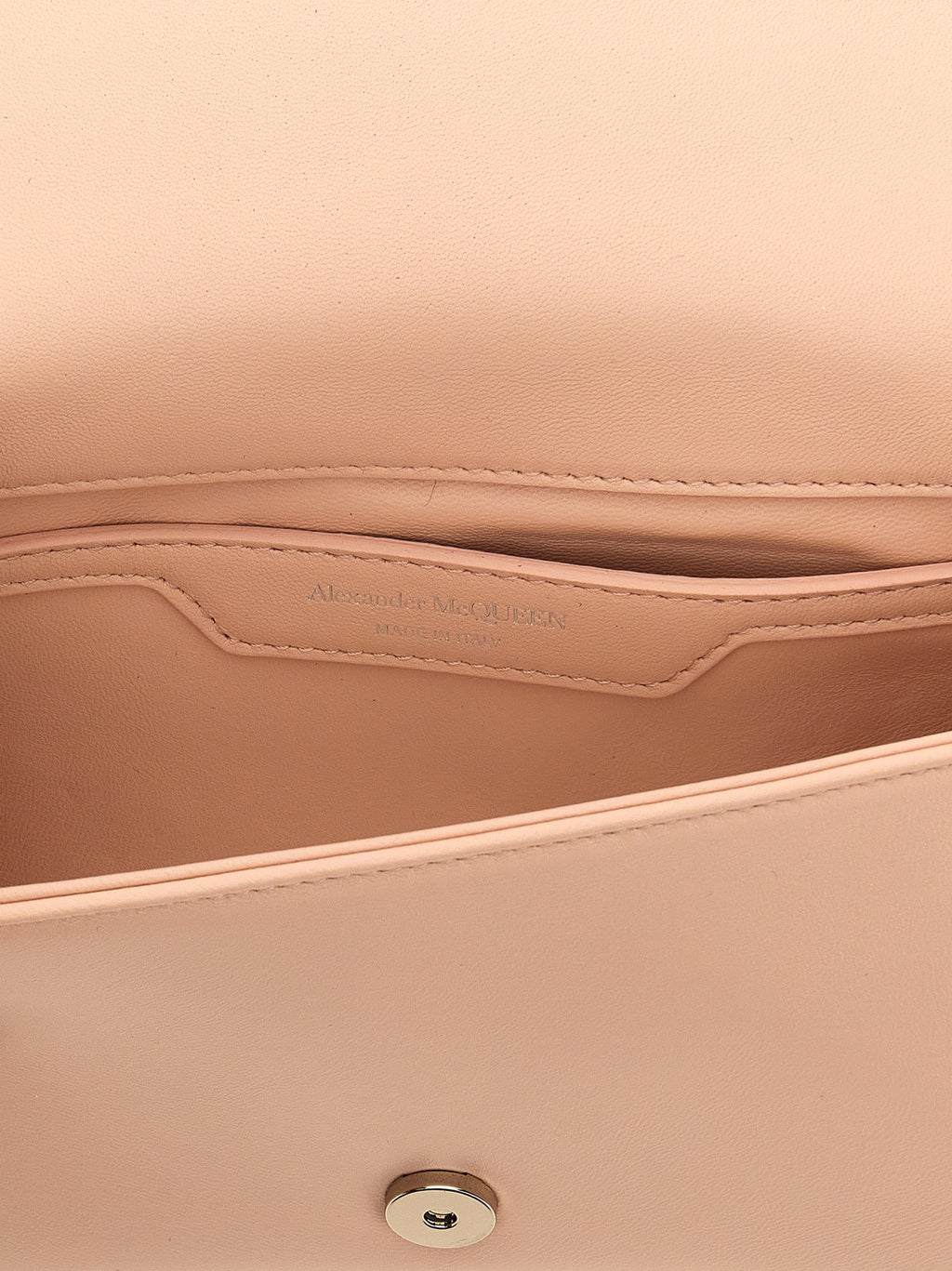 Alexander McQueen | Beige Lamb Leather Crossbody Bag