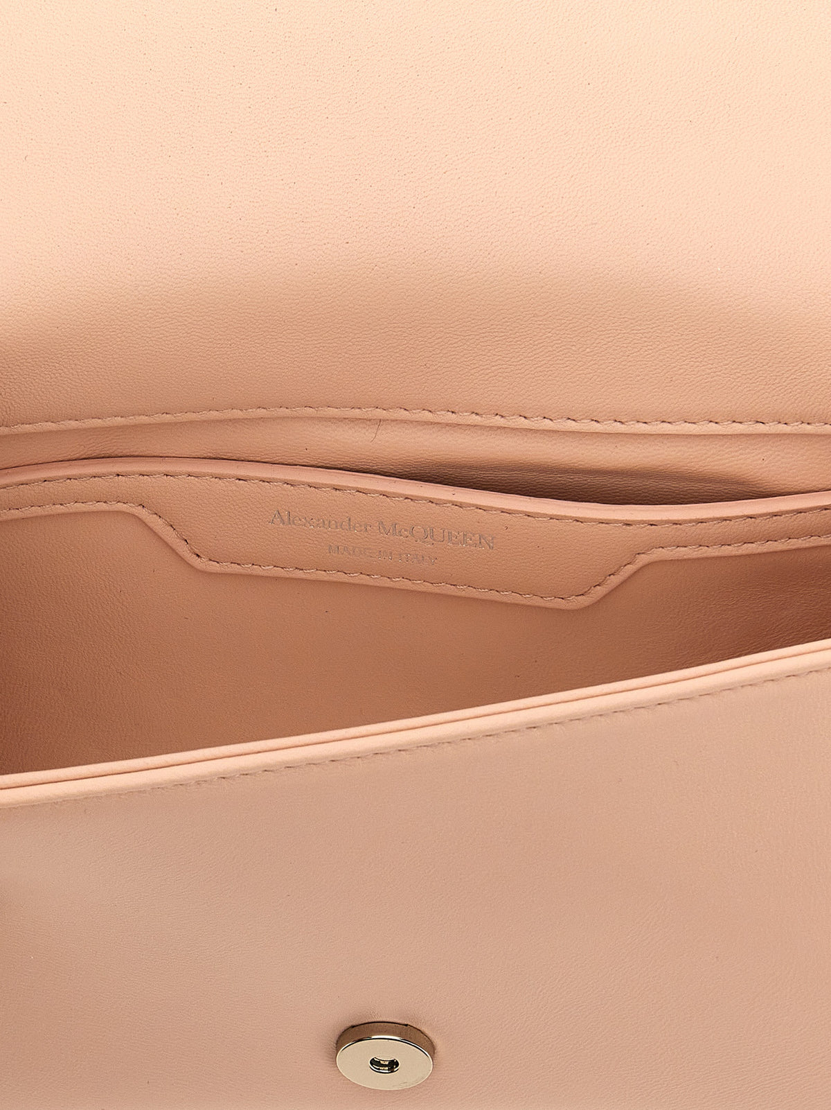 Alexander McQueen | Beige Lamb Leather Crossbody Bag
