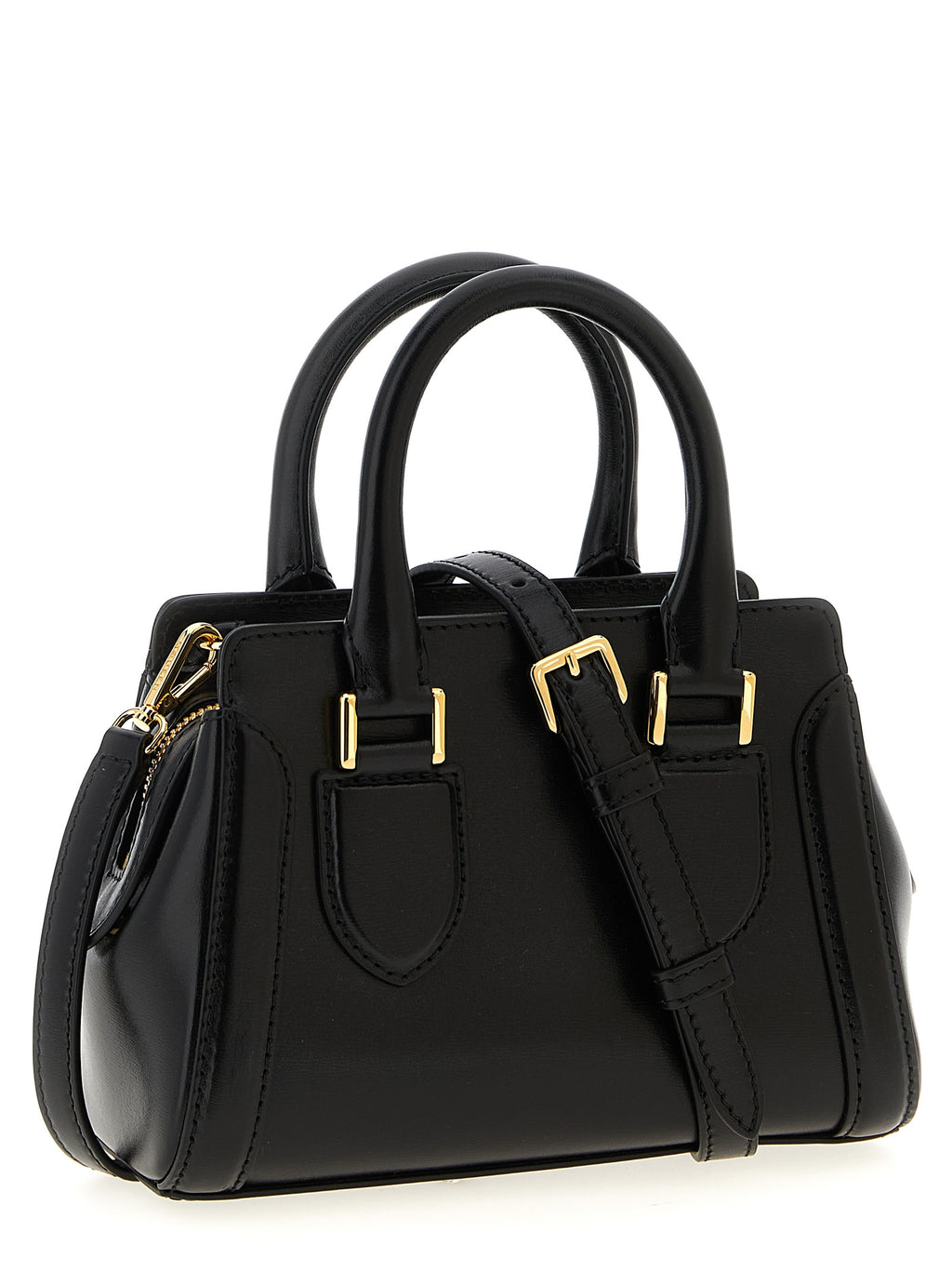 Alexander McQueen | Black Calfskin Handbag