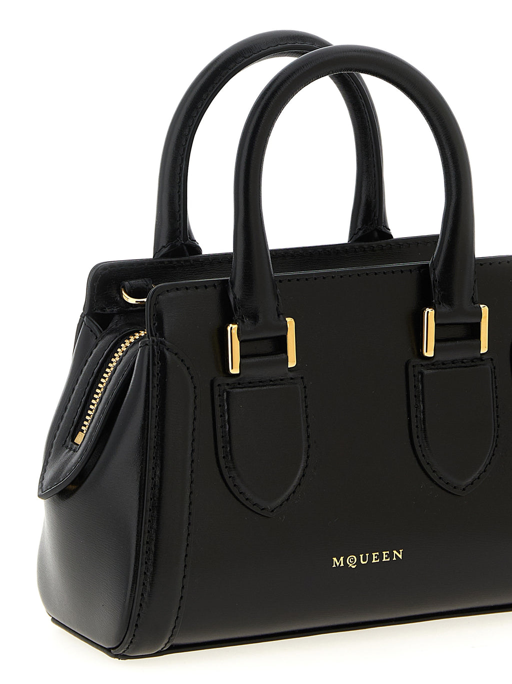 Alexander McQueen | Black Calfskin Handbag