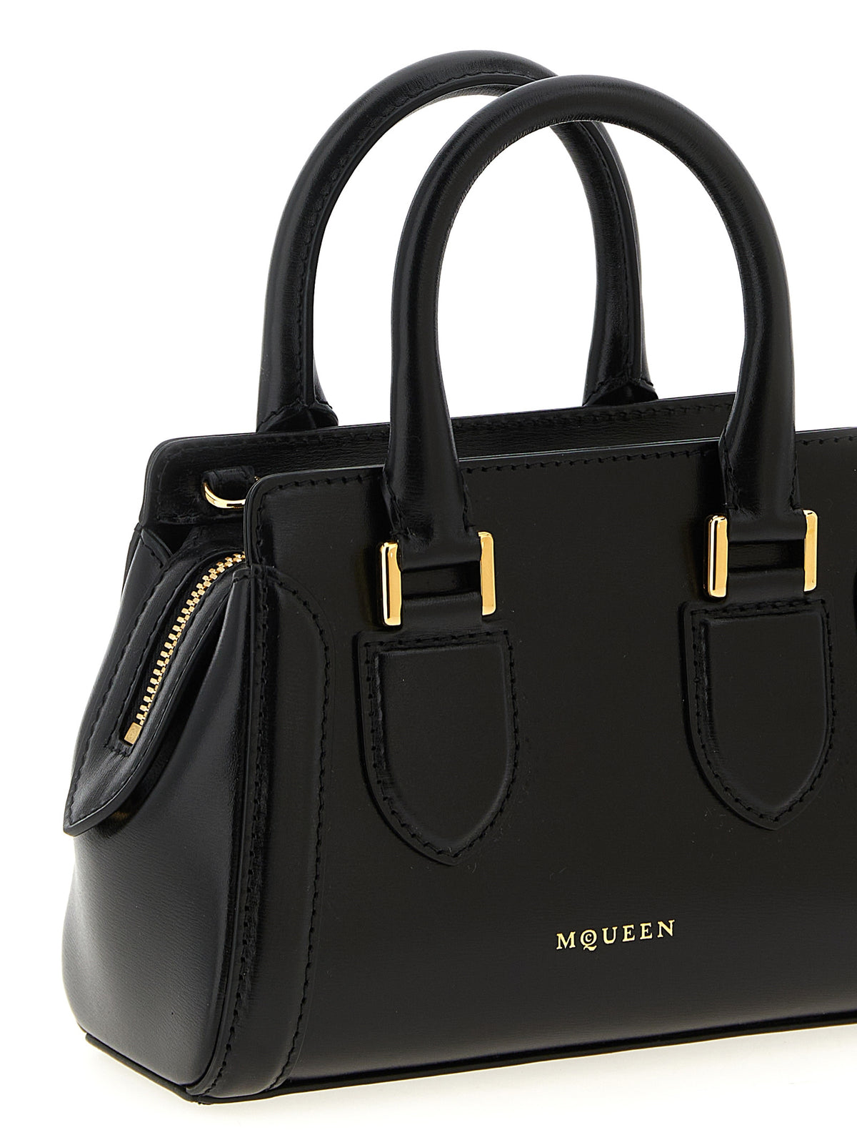 Alexander McQueen | Black Calfskin Handbag