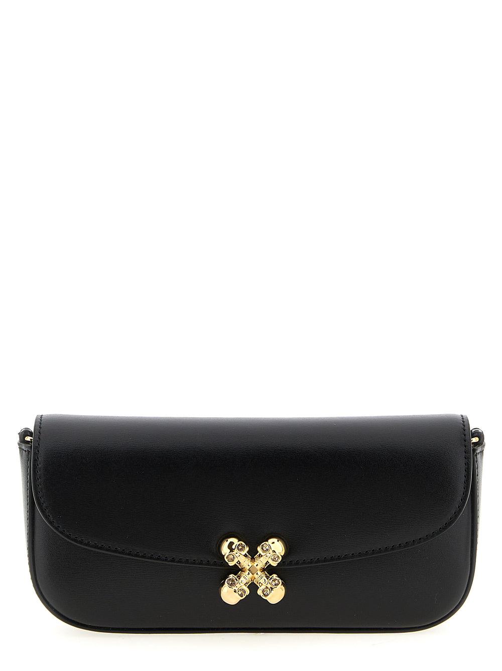 Alexander McQueen | Black Calfskin Crossbody Bag