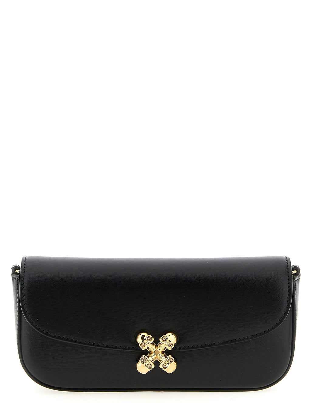 Alexander McQueen | Black Calfskin Crossbody Bag