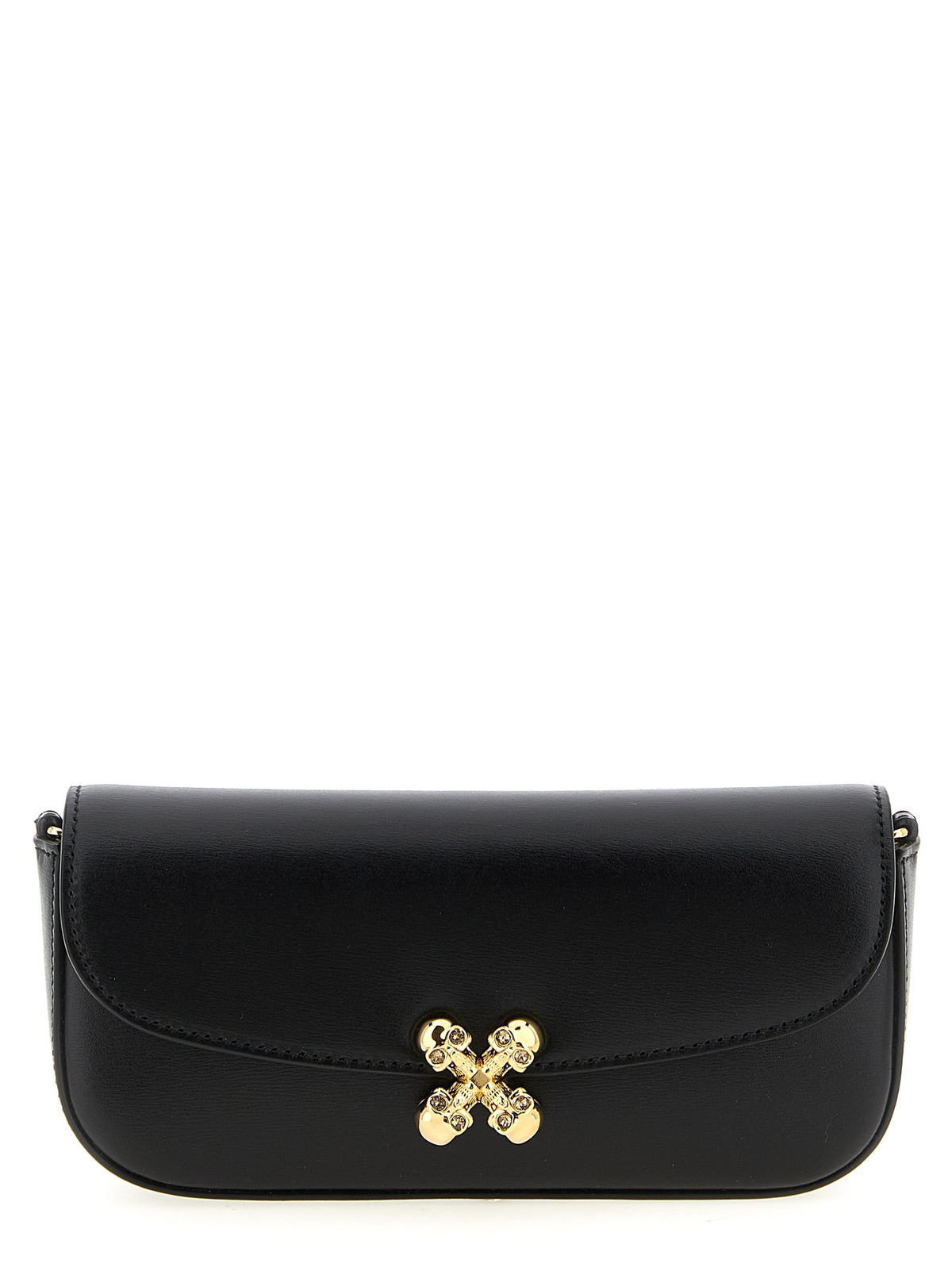 Alexander McQueen | Black Calfskin Crossbody Bag