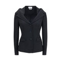 Alexander McQueen | Black Wool Oves Aries Full-Length Jacket