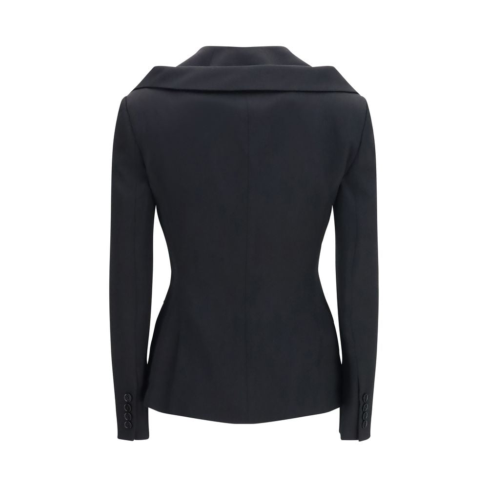 Alexander McQueen | Black Wool Oves Aries Full-Length Jacket