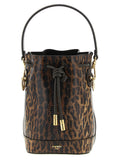 Fendi | Brown Velvet Leather Handbag
