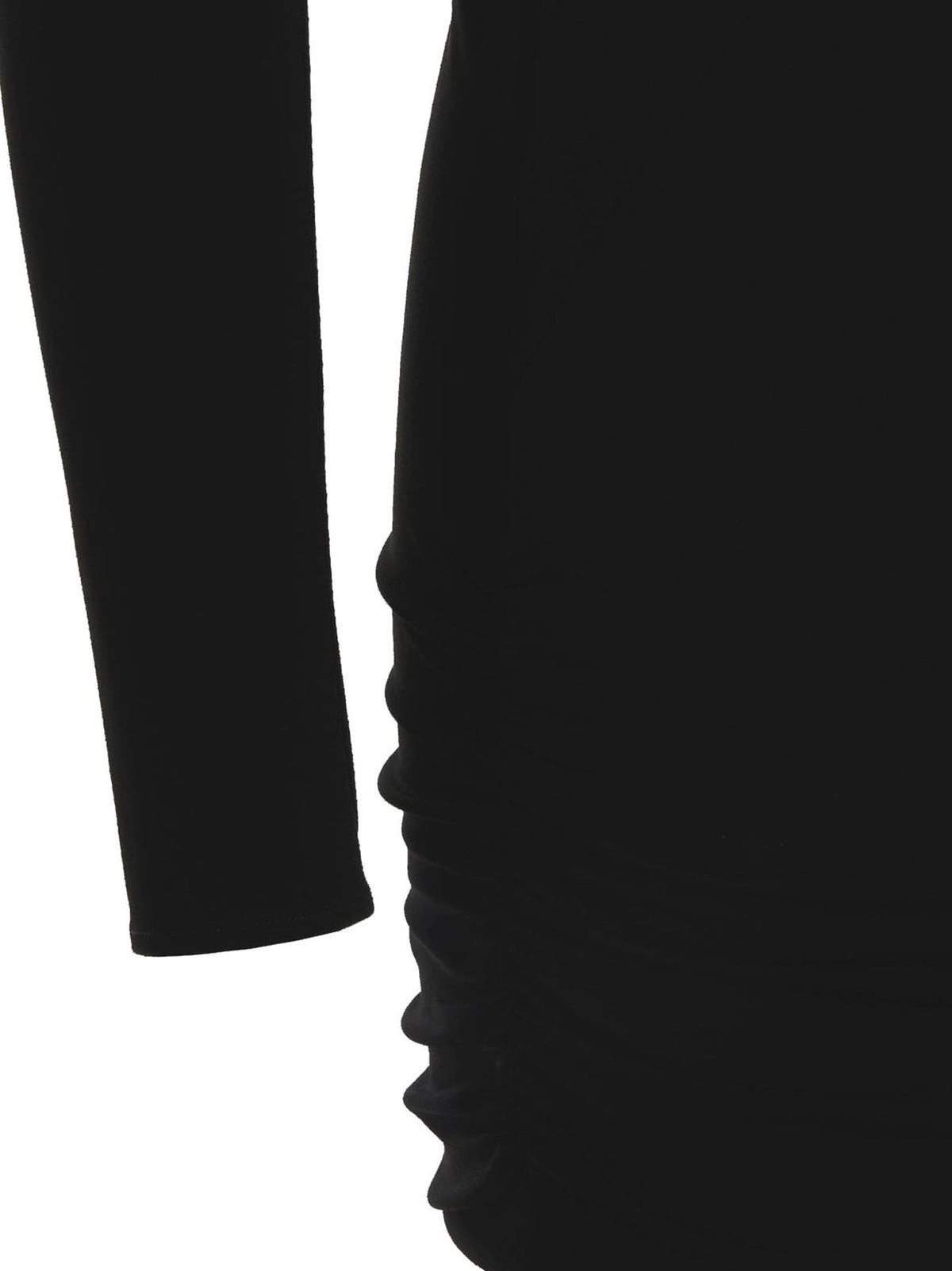Versace | Black Viscose Short Dress